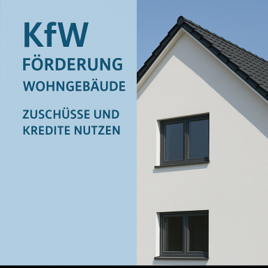 • KfW Förderung für energetische Sanierungen – Zuschüsse und Kredite nutzen.
